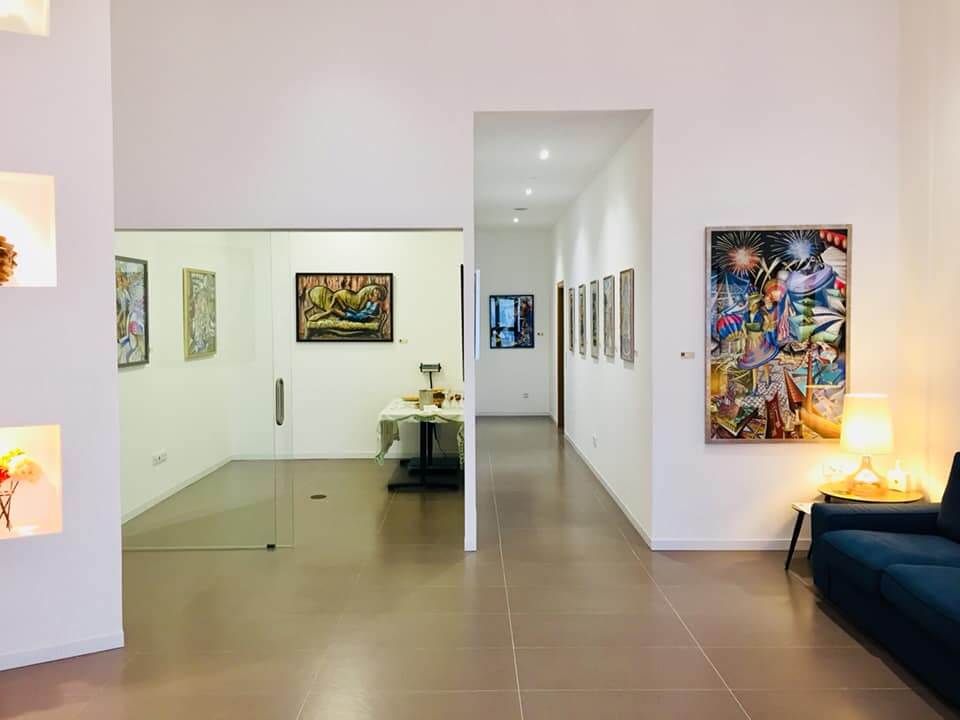 Exposição Distorções de Nuno Confraria, na Nimba Art Gallery de Luís Vicente