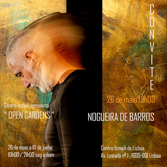 Convite – Exposição de Pintura de Nogueira de Barros