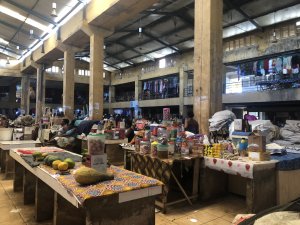 Venda de produtos de São Tomé